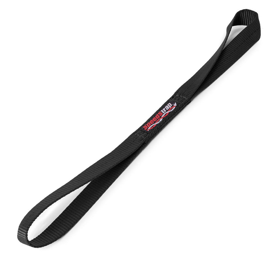 Heavy-Duty 1" x 18" Soft Tie Extension Strap, Black