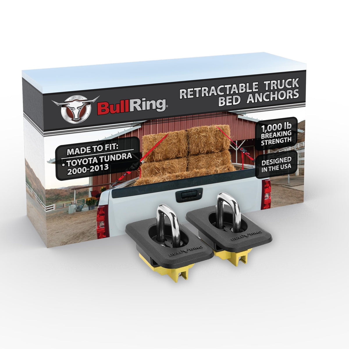 Raised-Fit Anchors for Tundra Reg & Double Cab, 2-Pk