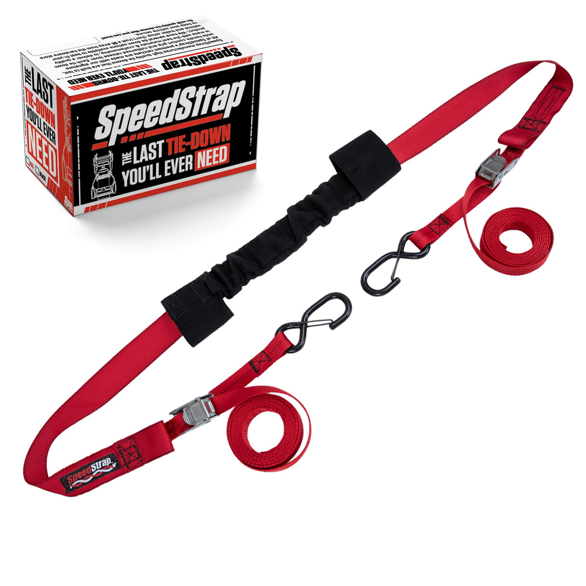 Motorcycle Handlebar Tie-Down Strap, Dual Cam-Lock